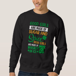 Sudadera El buen Chica Chicas irlandeses Irlanda orgulloso