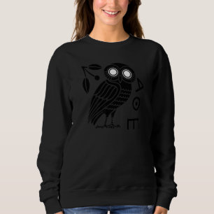 Sudadera El búho de Atenea Mitología griega Grecia antigua 