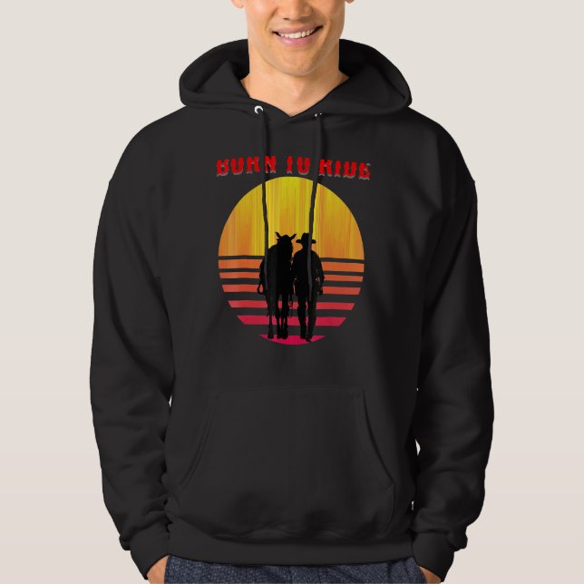 Sudadera El Caballo Con Amor Y El Caballo De Caballo Con Ra (Anverso)