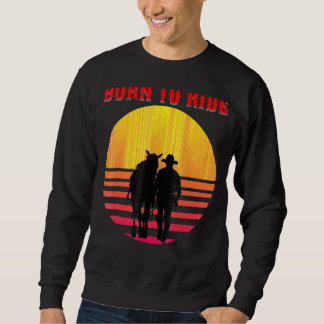 Sudadera El Caballo Con Amor Y El Caballo De Caballo Con Ra