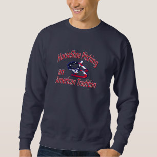Sudadera El cabeceo de herradura sudó la tradición