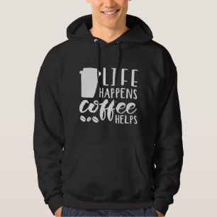 Sudadera El café ayuda a vivir