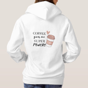 Sudadera El café me da superpoderes