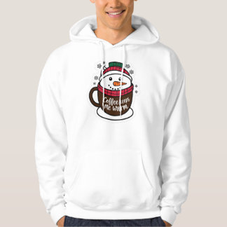 Sudadera El café me mantiene caliente 2