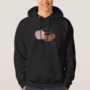 Sudadera ¡El café y el cerebro son el dúo dinámico!