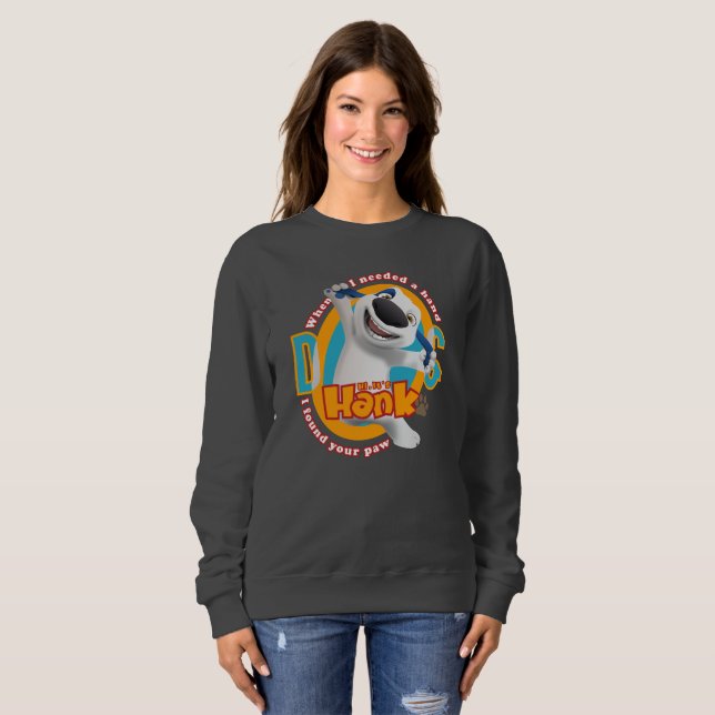 Sudadera El calor de la pata | Mujeres (Anverso completo)