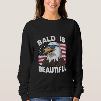 Sudadera El calvo es hermoso Feliz Día de la Independencia