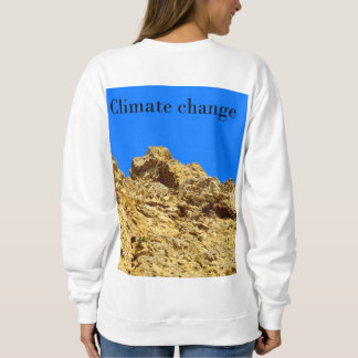 Sudadera El cambio climático cuida el medio ambiente