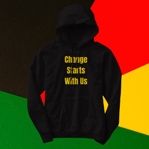 Sudadera El cambio comienza con nosotros Inspiradores