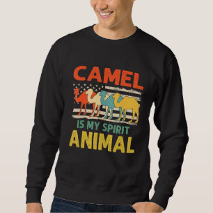 Sudadera El Camello Es Mi Espíritu Animal Usa Patriótico Am