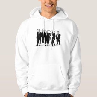 Sudadera el caminar cómico de las caras del meme de la