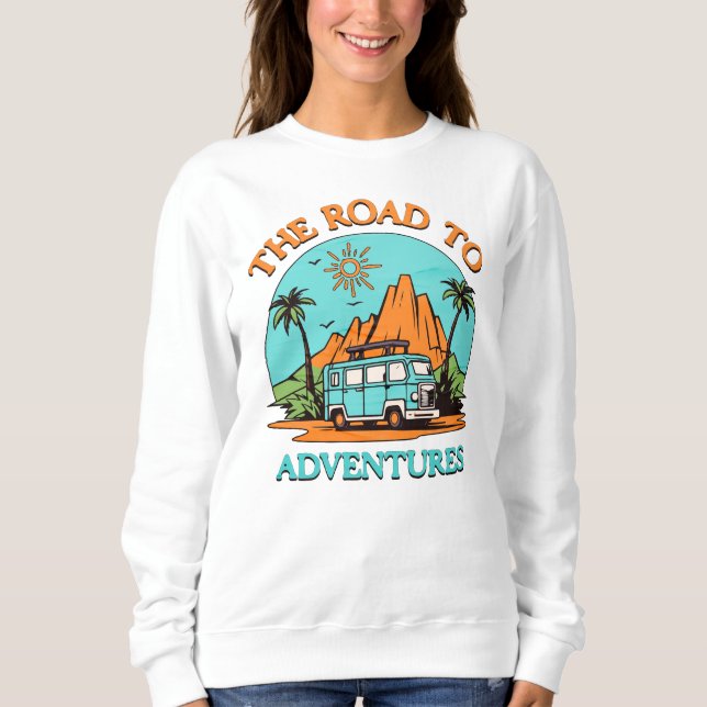 Sudadera El Camino A Las Aventuras (Anverso)