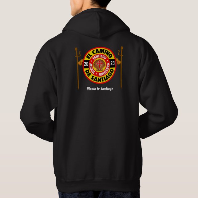 Sudadera El Camino De Santiago 2023 Hoodie (Reverso)