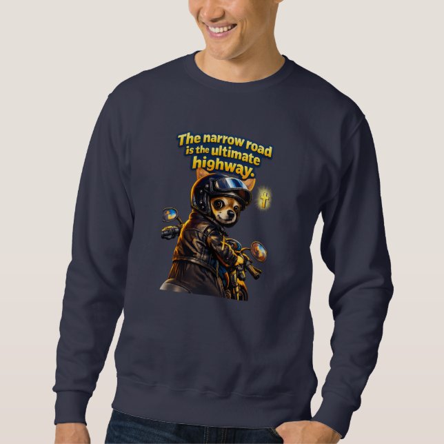 Sudadera El camino estrecho - Cristiano (Anverso)