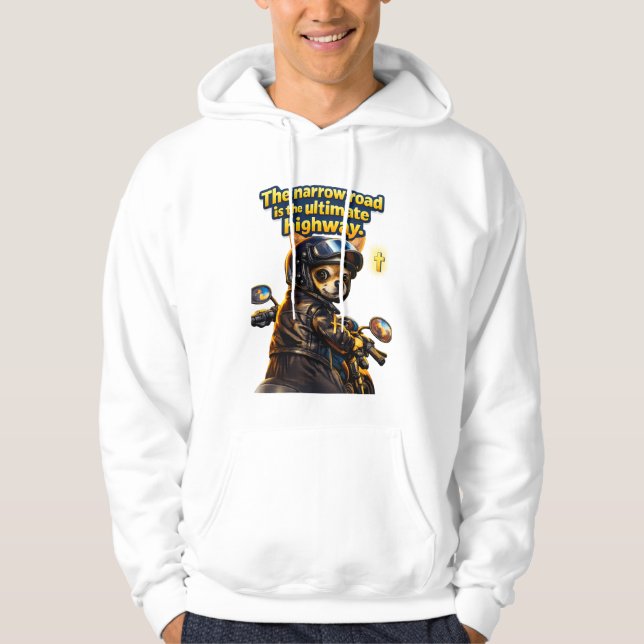 Sudadera El camino estrecho - Cristiano (Anverso)