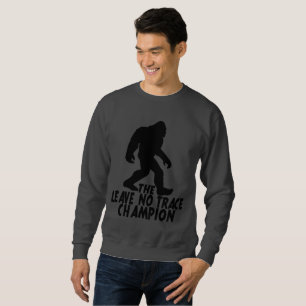 Sudadera El Campeón Divertido de Bigfoot Sin Dejar Rastro