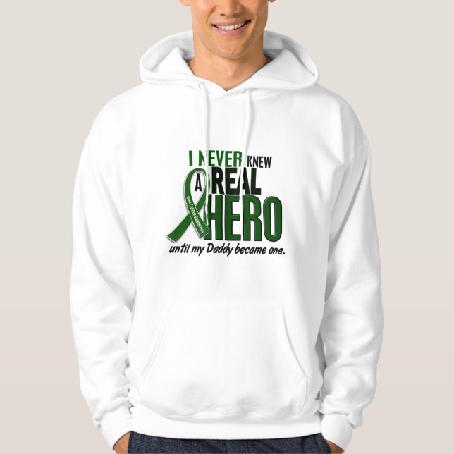 Sudadera El cáncer de hígado NUNCA CONOCÍA a un papá del (Anverso)