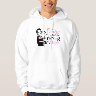 Sudadera El Cáncer De Mama Obtuvo La Diva Equivocada