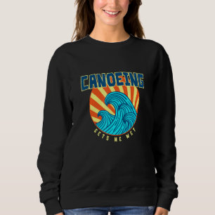 Sudadera El canotaje me hace soleado el deporte tropical hú