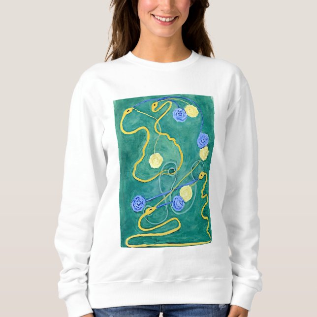 Sudadera El caos primordial de Hilma af Klint (Anverso)