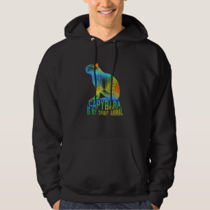 Sudadera el capibara es mi espíritu, el único capibara