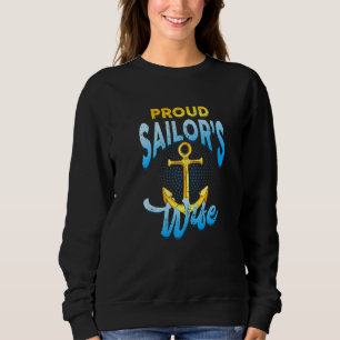 Sudadera El capitán Anchor, capitán del barco de vela, orgu