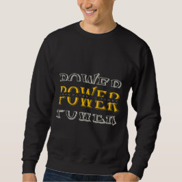 Sudadera El carácter es diseño de poder