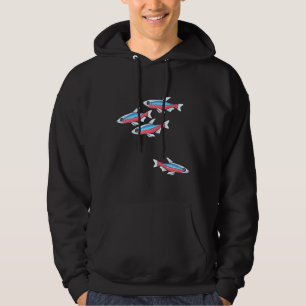Sudadera El cardenal Tetra Schooling Tetra Community Fish