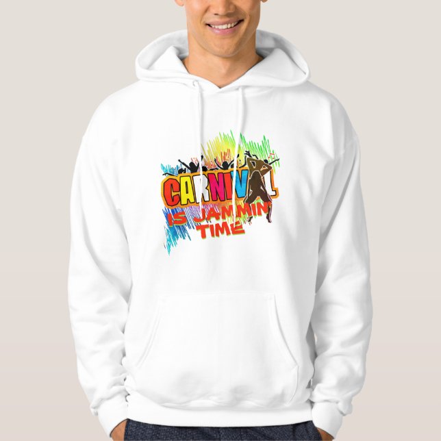 Sudadera EL CARNAVAL es tiempo de JAMMIN (Anverso)