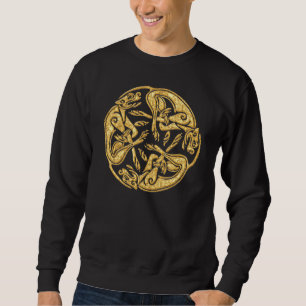 Sudadera El Celtic persigue arte digital del ornamento