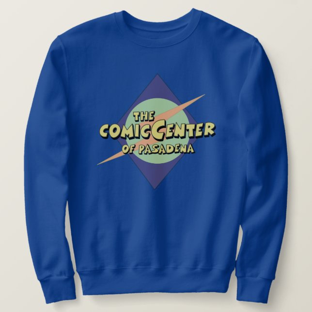 Sudadera El Centro de Cómics de Pasadena (Anverso del diseño)