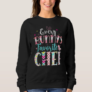 Sudadera El chef favorito de todos los conejitos tiene un c