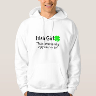 Sudadera El chica irlandés el mejor compinche de