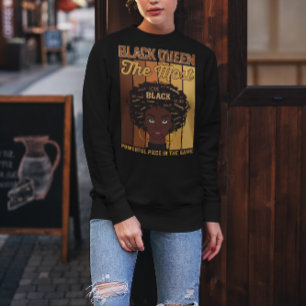 Sudadera El Chica negro de Melanin el 10 de junio más poder