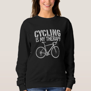 Sudadera el ciclismo es mi terapia