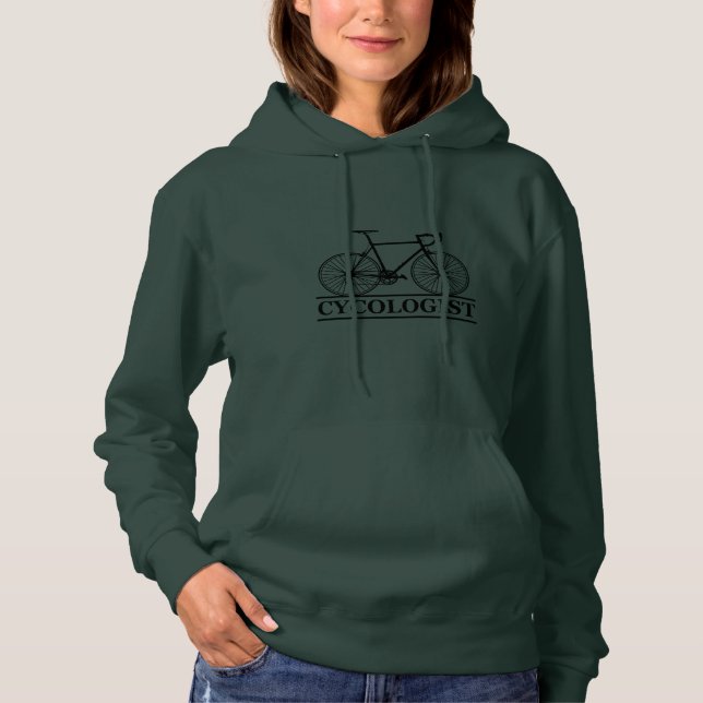 Sudadera El ciclista gracioso dicho (Anverso)
