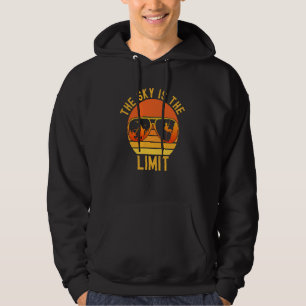 Sudadera El Cielo Es El Límite Retro Atardecer Escalada en