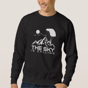 Sudadera El cielo está llamando I Salto en tándem de paraca