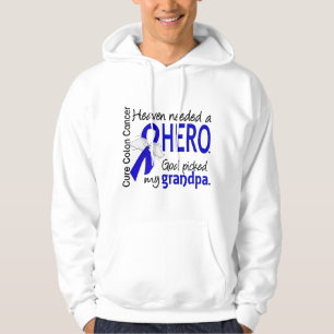 Sudadera El cielo necesitó a un abuelo del cáncer de colon