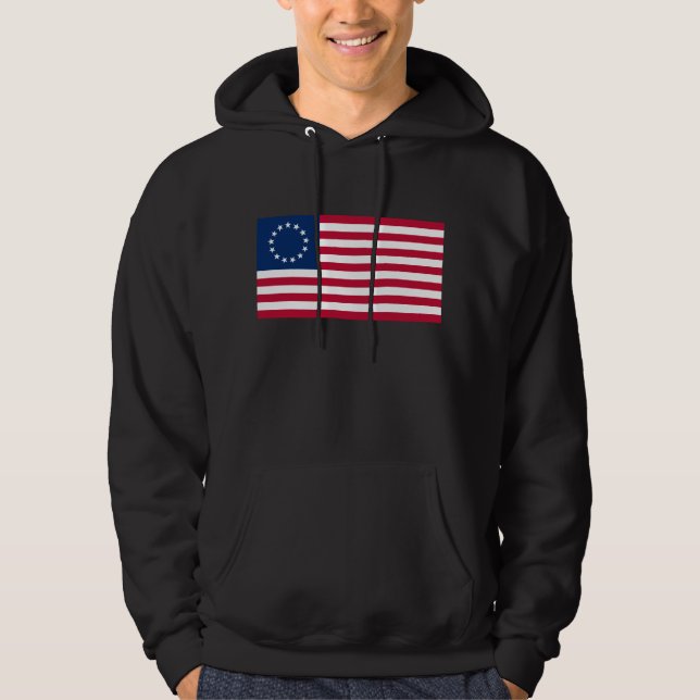 Sudadera El Círculo de Estrellas, Bandera de Estados Unidos (Anverso)