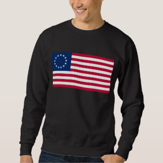 Sudadera El círculo de las estrellas, la bandera estadounid