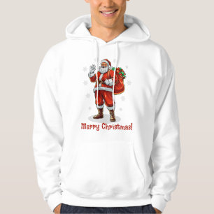 Sudadera El clásico Santa Claus trae regalos de Navidad