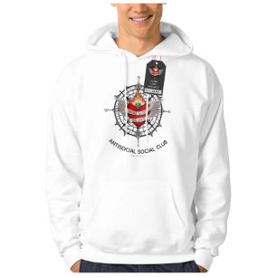 Sudadera El club antisocial EQUILIBRIO TRABAJO AMOR