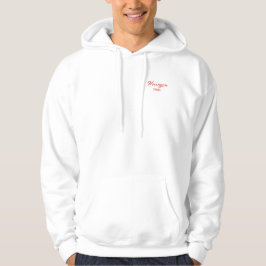 Sudadera El Club De Natación Red Escudo White