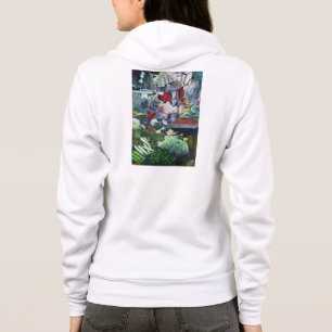 Sudadera El club vegetal se reúne aquí