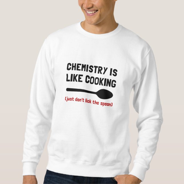 Sudadera El cocinar de la química (Anverso)