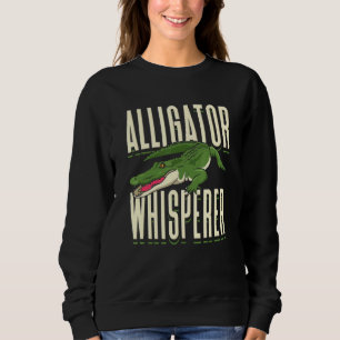 Sudadera El cocodrilo de Florida, el coligador de Whisperer