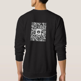 Sudadera El código QR del efecto de apertura