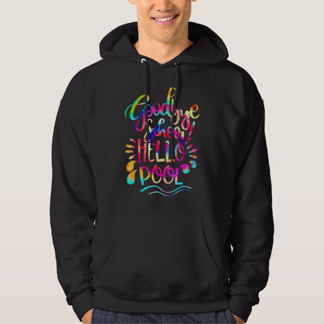 Sudadera El Colegio De Adios De Tie Dye El Último Día De Sc (Anverso)