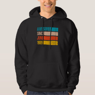Sudadera El color vintage de la franja es impresionante des